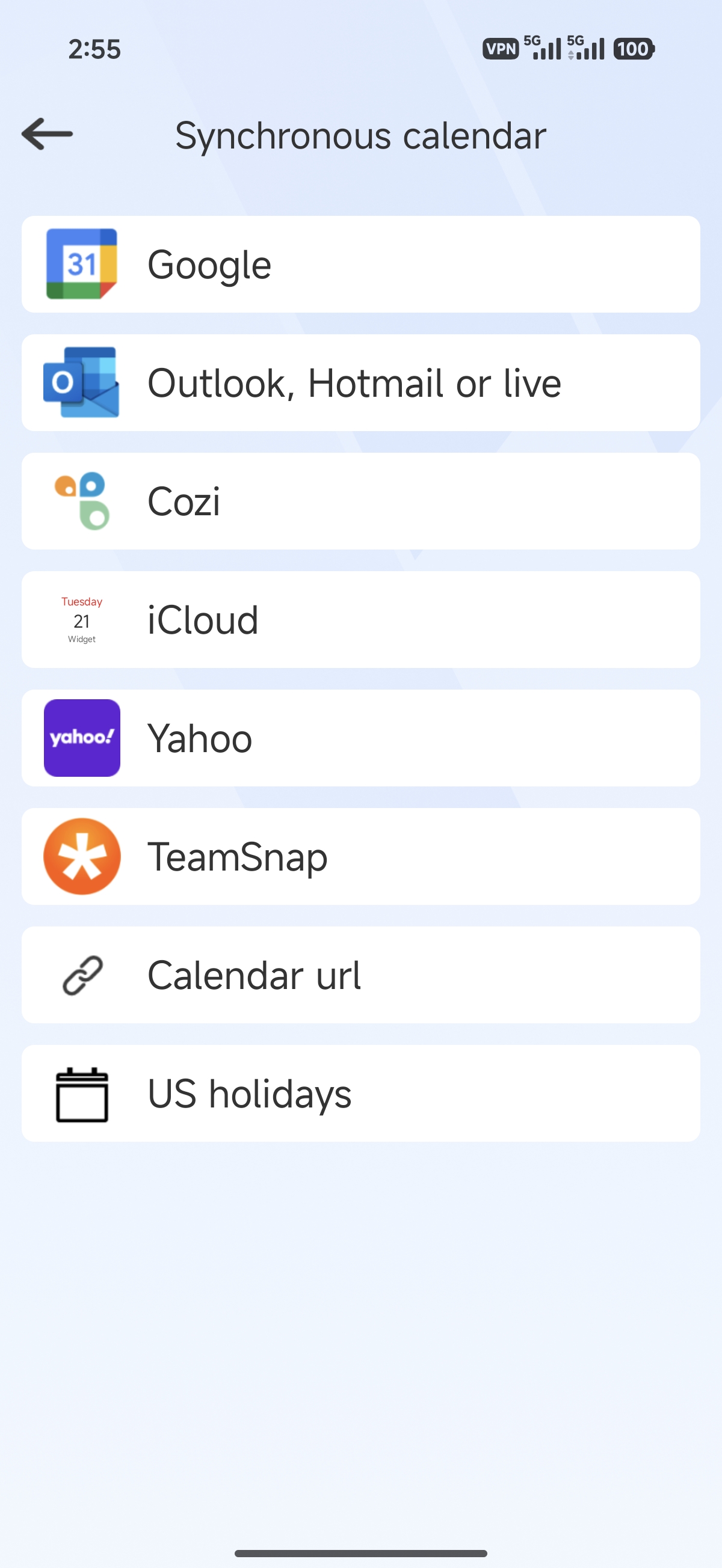 Calendar Sync Overview