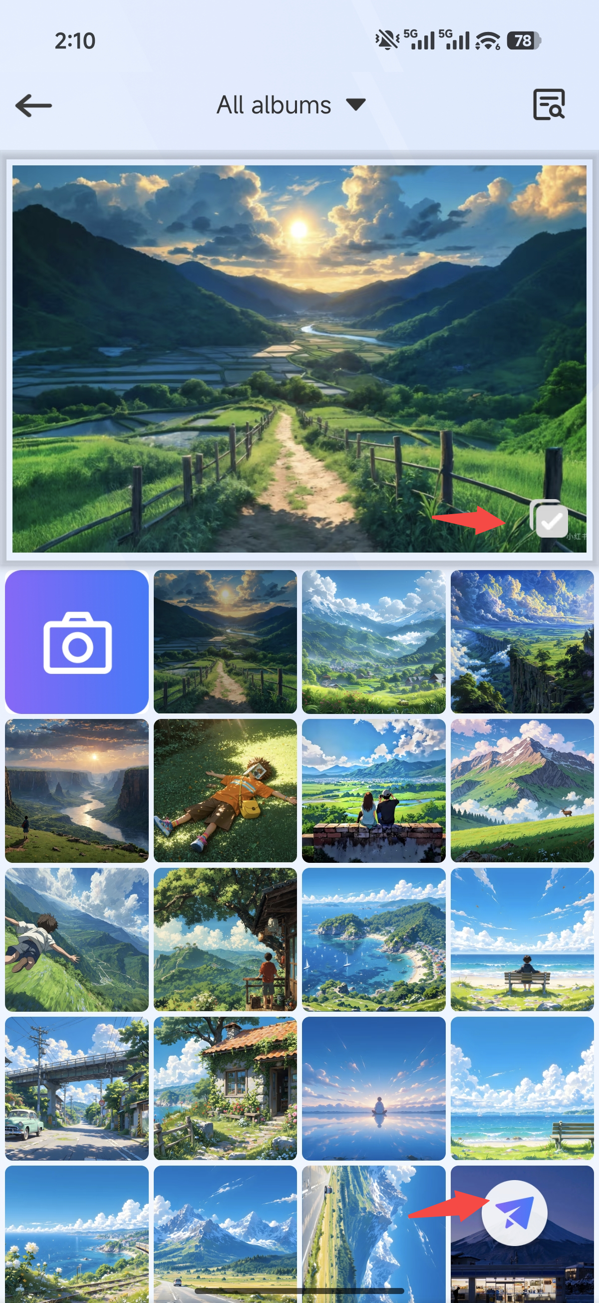 Photo Selection Example